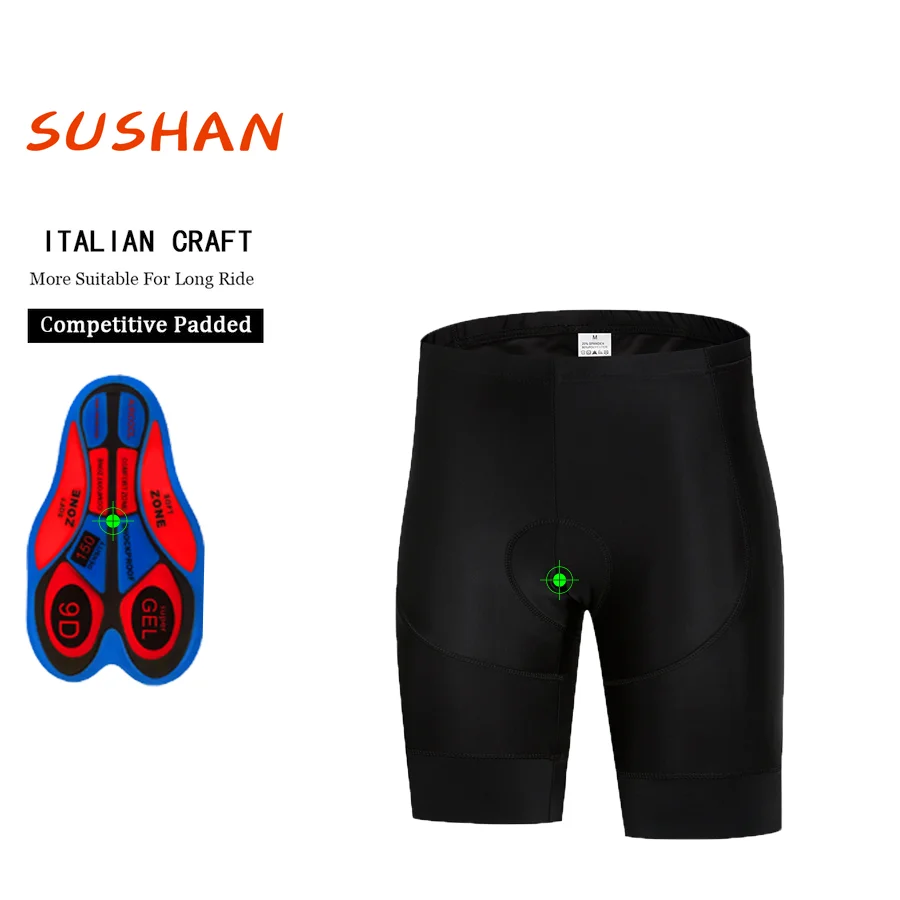 Black riding shorts С рисунками чёрных звёзд, велосипедные шорты Для мужчин 16D Нескользящие утепленные мягкие велосипедные шорты для горного велосипеда Горные короткие Велосипедки - Цвет: Black riding shorts