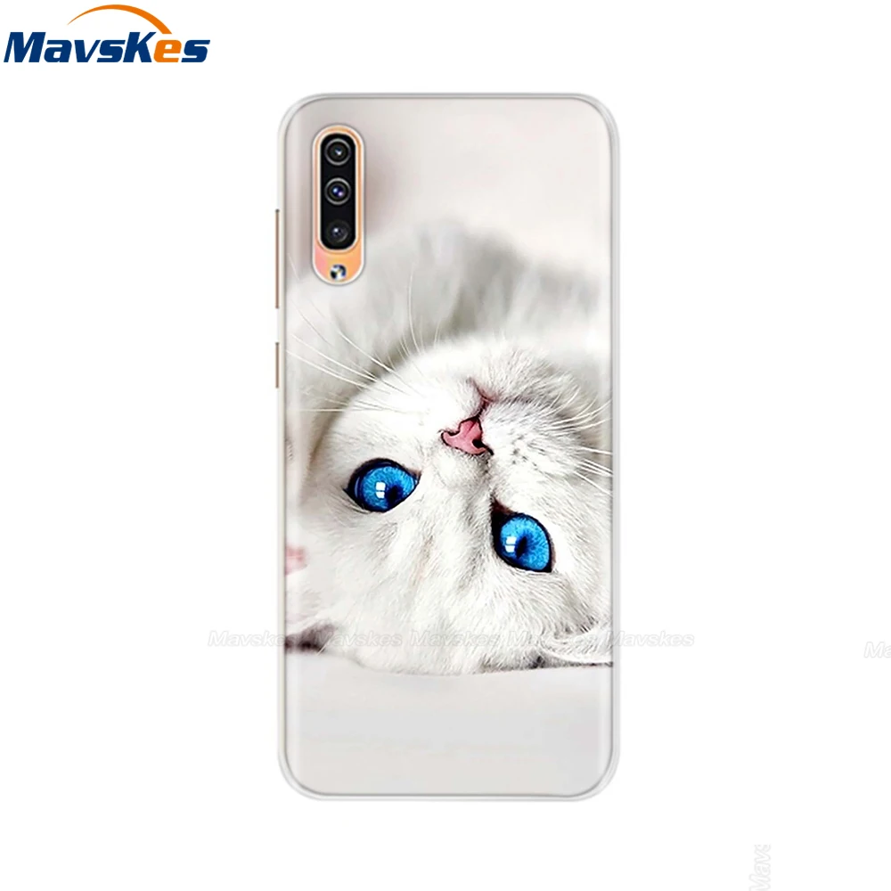 Чехол для samsung Galaxy A50, милый мультяшный Мягкий силиконовый чехол для samsung Galaxy A50 A505 SM-A505F/DS для samsung A50