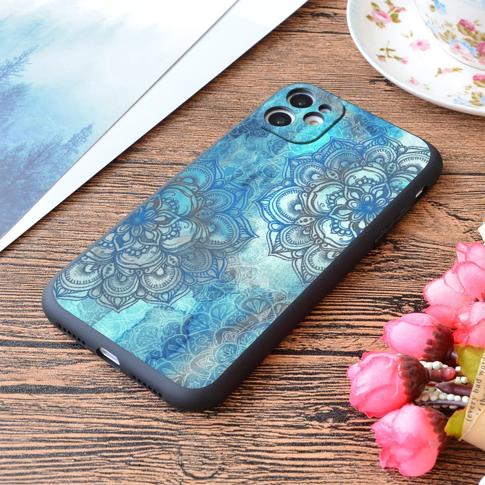 

For iPhone Lost In Blue A Daydream Made Visible Print Soft Matt Apple iPhone Case