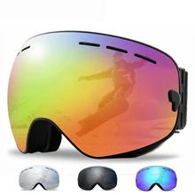 Лыжные очки двухслойные УФ-защита противотуманные poc жажда большой Лыжная маска очки лыжные Мужские Женские снежные очки для сноуборда