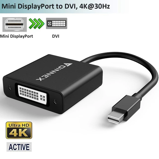 FOINNEX Mini DisplayPort to HDMI Adapter - 4K Thunderbolt to HDMI Converter  for Surface Pro 6 5 4 3, MacBook Pro, Surface Docking Station, Eyefinity