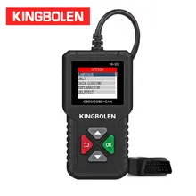 KINGBOLEN YA101 رمز القارئ OBDII/EOBD YA-101 أداة تشخيص السيارات الرسم البياني Datastream OBD2 الحقيقي 16Pin لتقوم بها بنفسك الماسح الضوئي CR3001