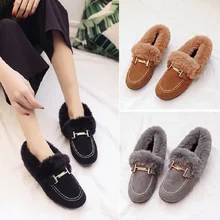 Обувь в горошек; женская обувь с круглым носком; бархатная теплая зимняя обувь на меху; сезон осень-зима; Новинка; обувь для беременных женщин