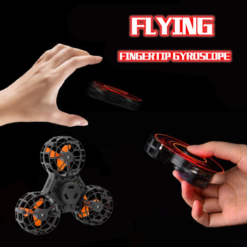 

Mini Fidget Spinner Hand flying fidget spinner Drone Finger Autism Anxiety Stress Release Toy fly spiner Boomerang Toy