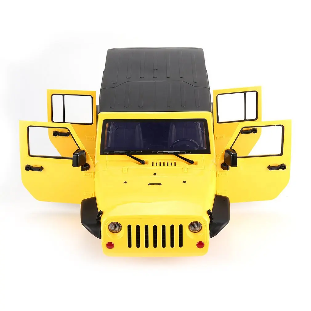 313 мм жесткий пластиковый корпус автомобиля DIY Набор для колесной базы 1/10 Wrangler Jeep Axial SCX10 RC автомобиль гусеничный Модель автомобиля запчасти