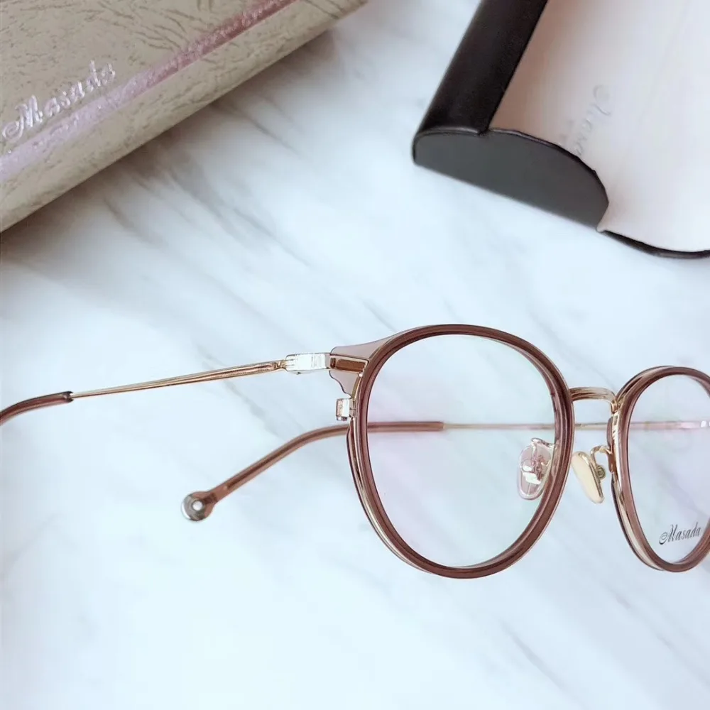 Vintage Optical Glasses Frame Glasses Frame Men And Women Round Glasses Classic Full Optical Prescription Glasses Frame