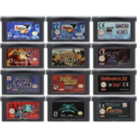 32 бит картридж для видеоигр консоль карта Nintendo GBA STG Shooter Game Series Edition | Электроника