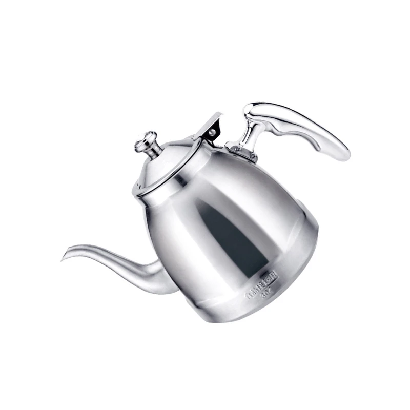 

1.5L Stainless Steel Stove-top Teapot Coffee Pot Kitchen Water Boiling Kettle US