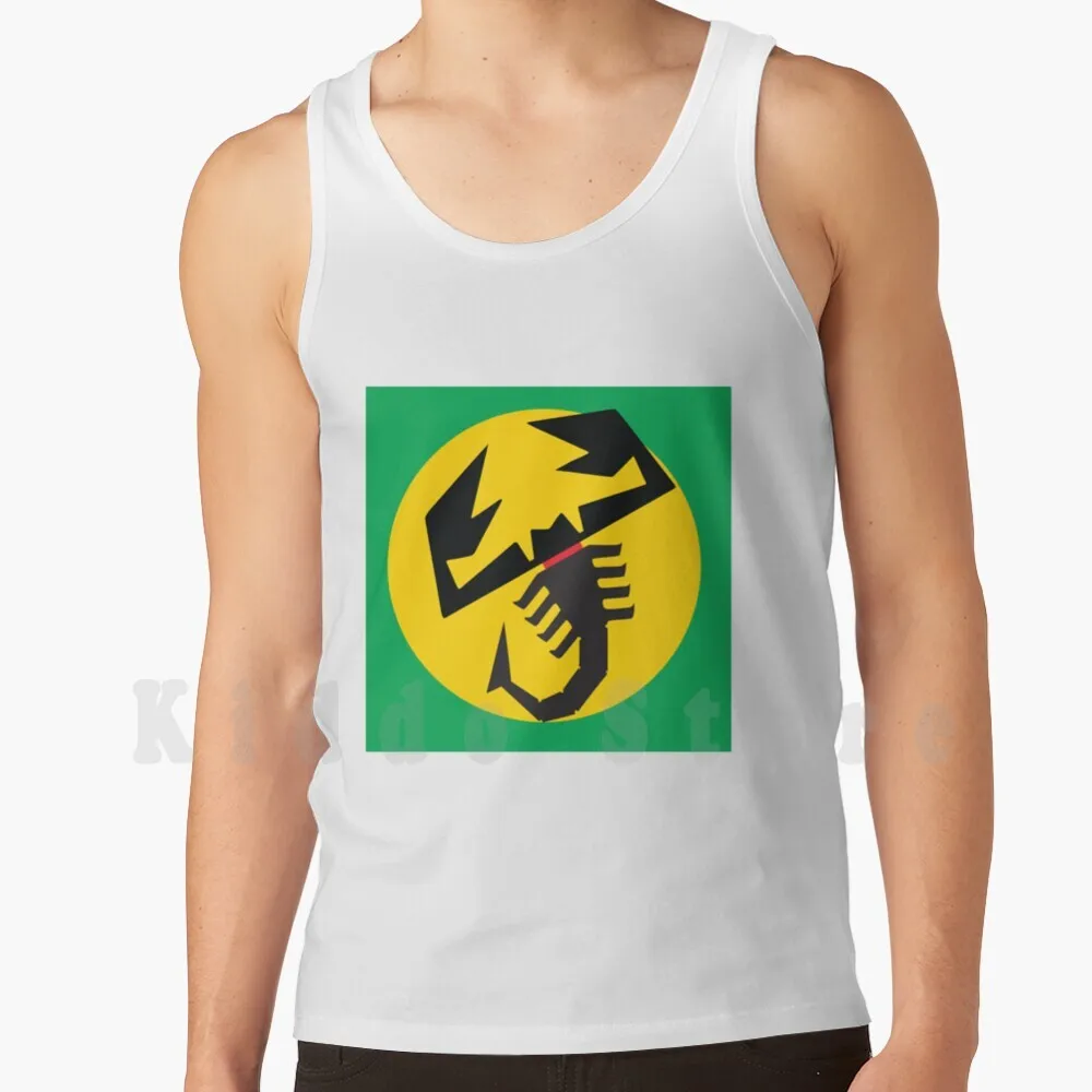 Canottiere Scorpion Canottiera 100% Cotone Abarth Fiat Fiat 500 Abarth Abarthmercefiat