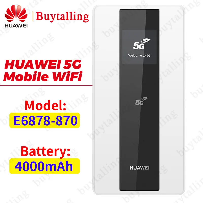 Huawei 5G Мобильный Wi Fi мини Карманный Беспроводное зарядное устройство