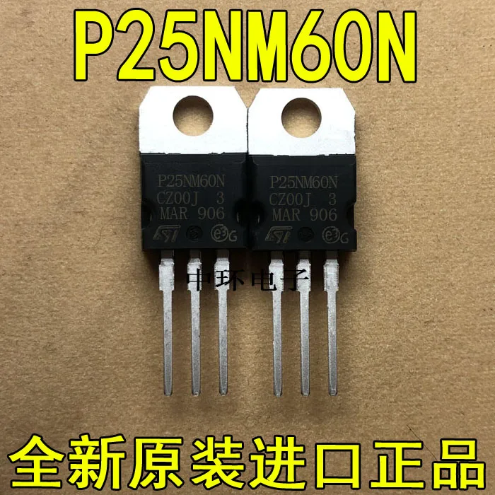 10 шт./лот P25NM60N STP25NM60N TO-220x m y