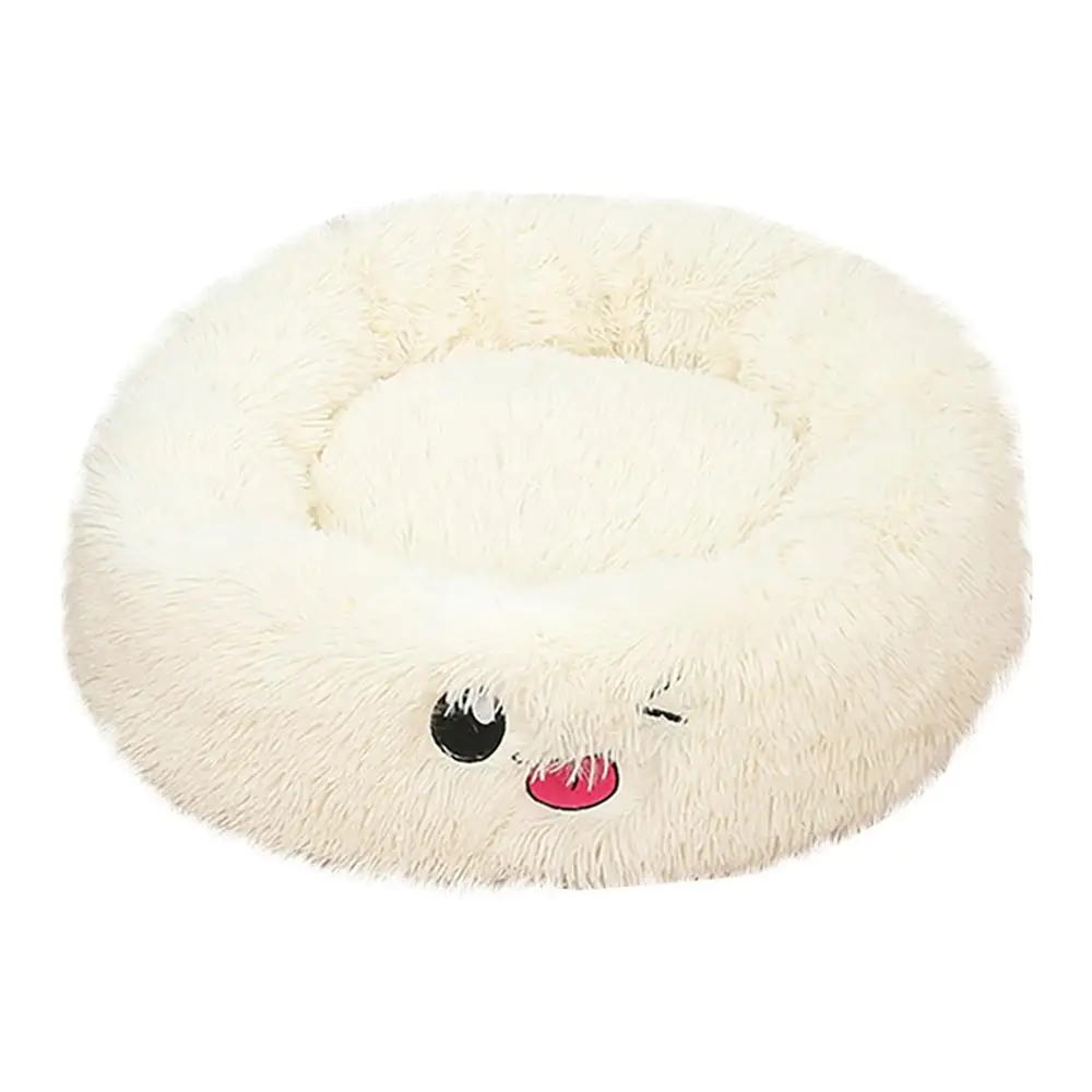 D pet bed Собачий питомник коврик плюшевый Экспрессия питомник вентиляция кошачий наполнитель кровать для питомца мягкий теплый полный плюшевый коврик для сна кувертура pour chien 30O7 - Цвет: D pet bed