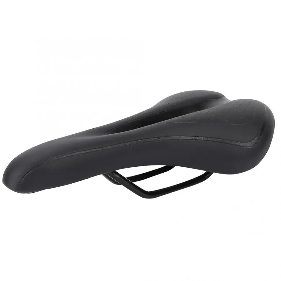 

Comfortable Soft Mountain Road Bike Soft Seat Comfortable Shockproof Bicycle Saddle Replacement Black For Bicycle Accessory