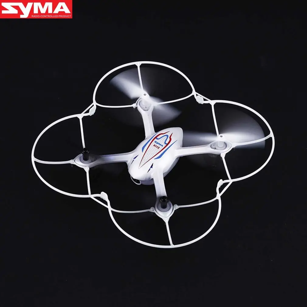 Белый 2,4G 4CH 6 Axis RC Квадрокоптер с HD 2.0MP камерой для SYMA X11C изысканно спроектированный прочный
