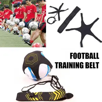 

Ball Practice Belt Strong 2 Style Black Polyester Fiber Playground Train Tool Football Assistance Contact Artistic Gymnastics