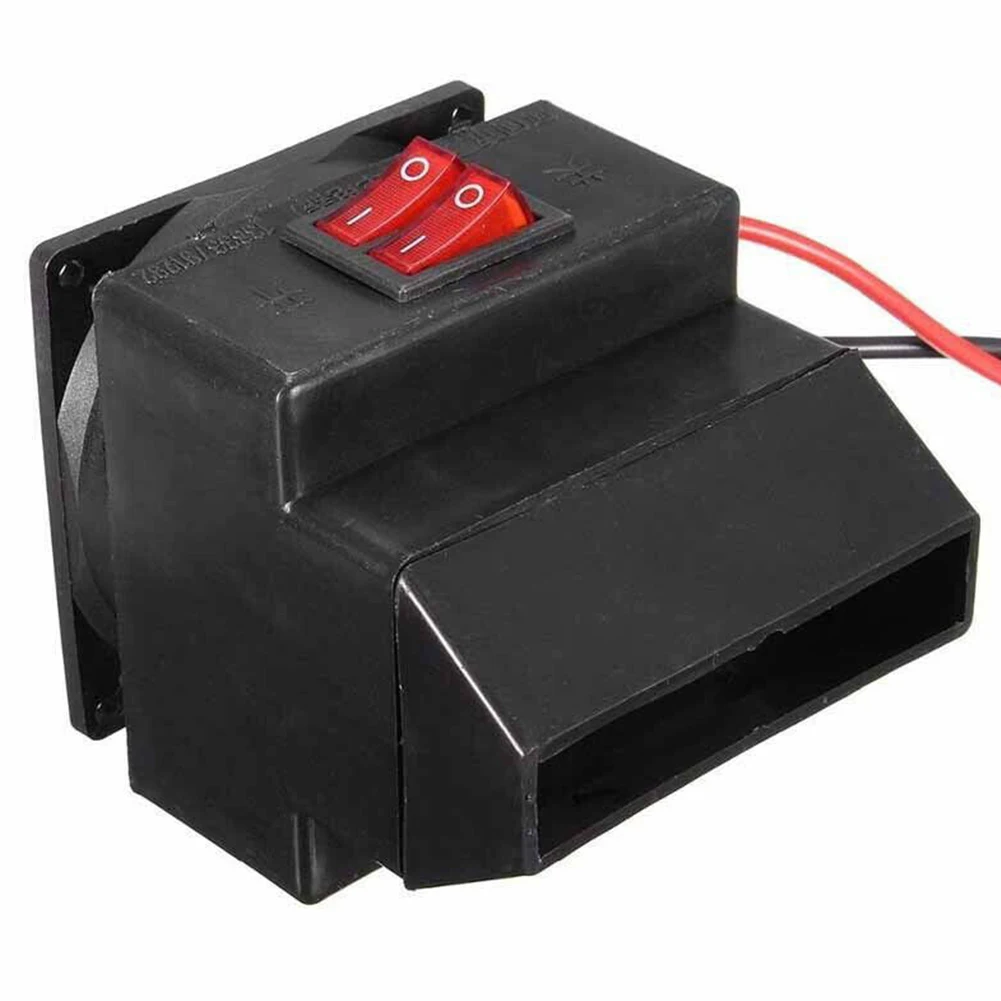 12/24 V Car Winter Defroster Replacement Interior Easy Install Practical Universal Auto Low Noise Heat Fan Warm Dual Switch
