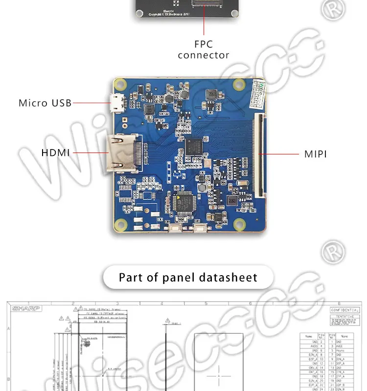 3d SLA принтер NanoDLP Thingiverse TOS ЖК-дисплей LS055R1SX04 HDMI к MIPI плата контроллера 5,5 дюймов 2K ЖК-экран 1440x2560