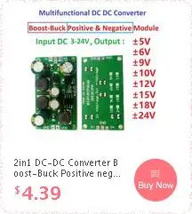 Dykb 10A Buck преобразователь Регулируемый CC CV 7 V-36 V понижающий до 1,5-35 V регулятор напряжения питания 3v 12v 5v 24v модуль питания