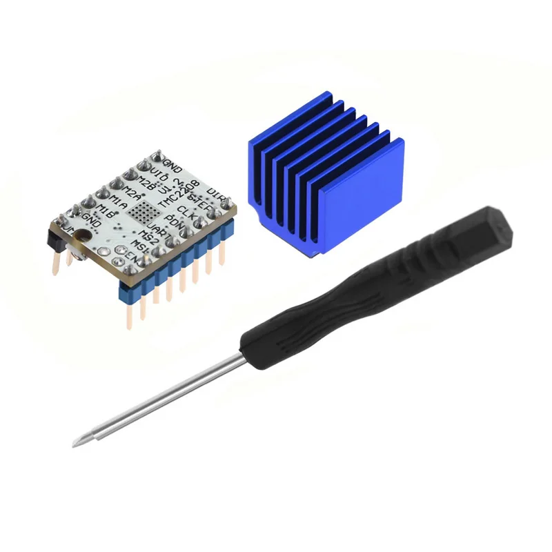 TMC2208 V1.2 шаговый двигатель радиаторы 5 Вт аксессуары для 3D печати драйвер платы