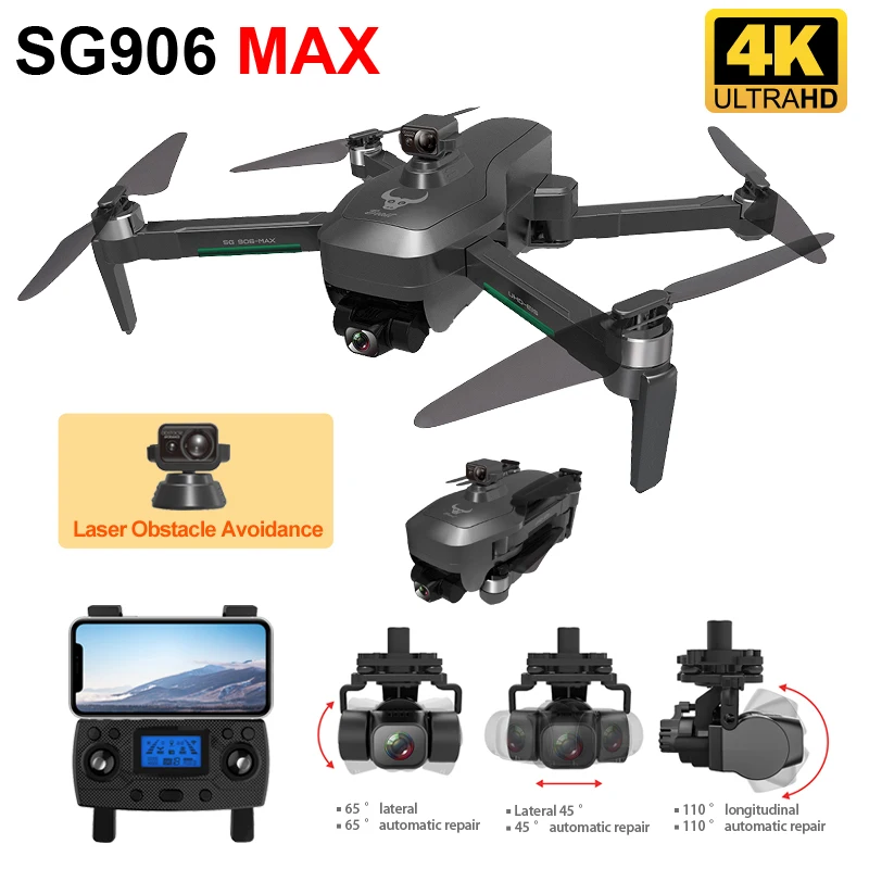 SG906 Max Pro3 SG906 PRO 2 Drone EIS 3-Axis Gimbal 4K HD Camara GPS 5G WiFi FPV Profesional RC Dron Quadcopter 1.2KM 50X Drones