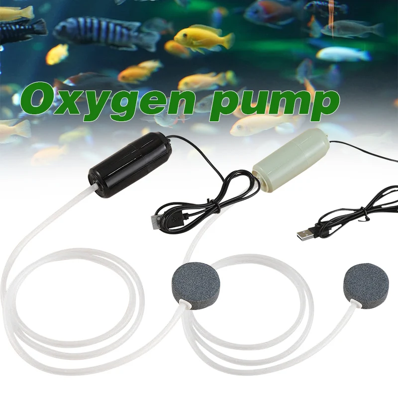 Aérateur Pompe à Air USB Rechargeable – Ultra Silencieux – Pour Appâts Vivants 5-100 Gallons
