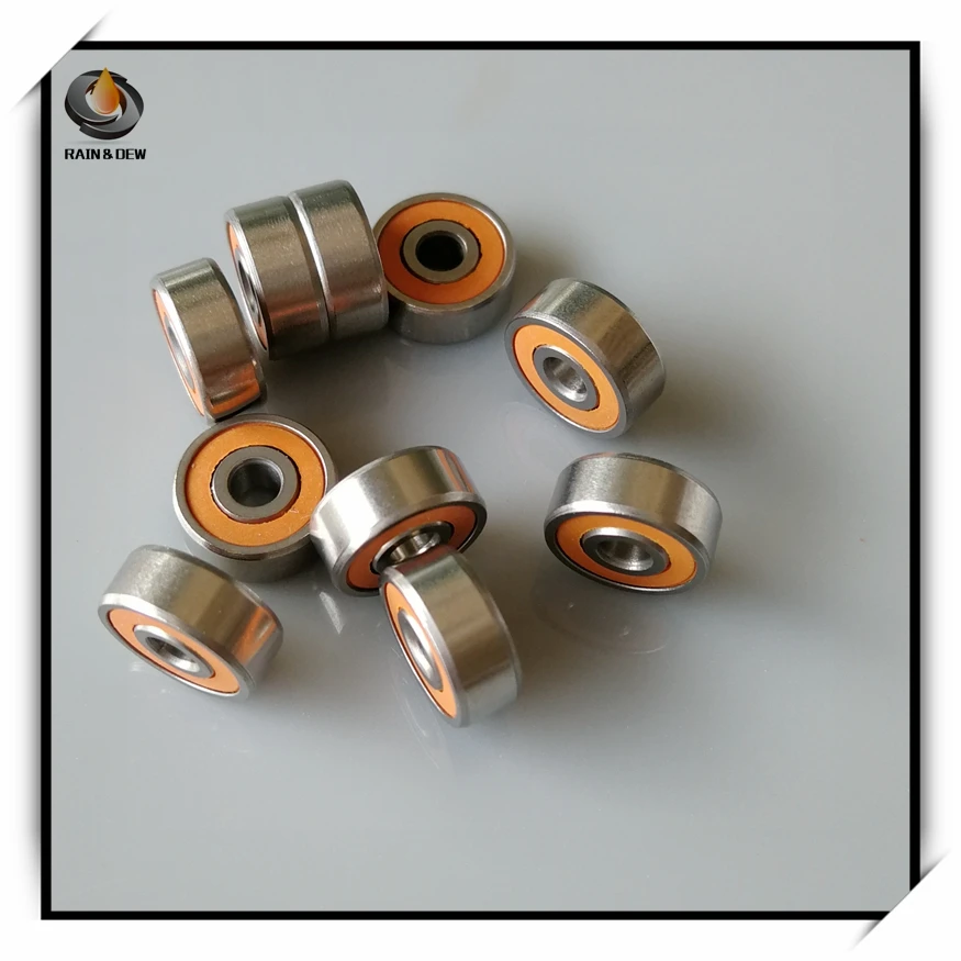 3X10X4 10 шт. SMR103C 2OS ABEC7 гибридная керамическая Рыболовная катушка из нержавеющей