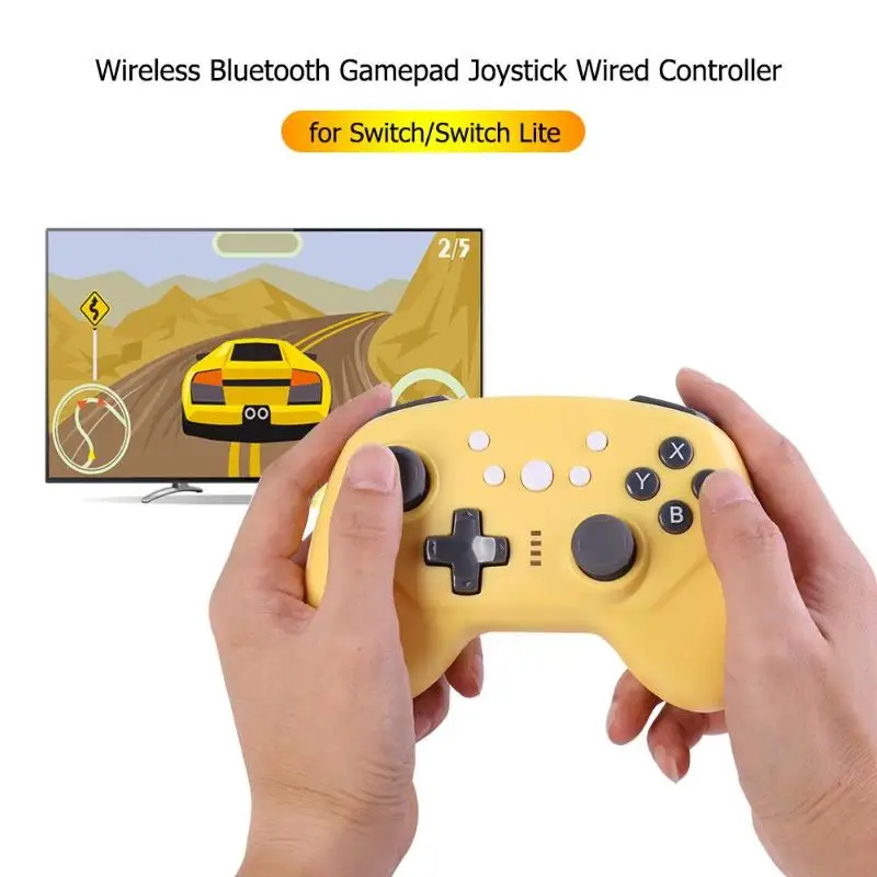 Беспроводной Bluetooth геймпад джойстик проводной контроллер для NS nintendo переключатель/переключатель Lite