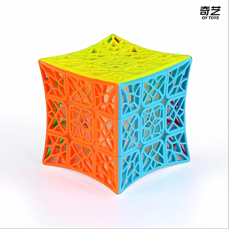 Qiyi 3x3x3 куб ДНК вогнутых 3x3 игрушки Magic cube qiyi ДНК 3x3 головоломки Скорость куб 3x3, cubo magico, 3x3x3 прозрачный пазл