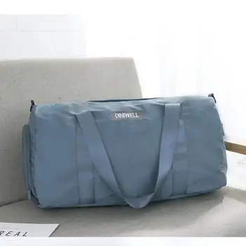 

Water Resistant Sports Fitness Bag with Shoe Compartment Sport Duffle Bag Portable Yoga Bag Dry and Wet Separation Luggage Bag