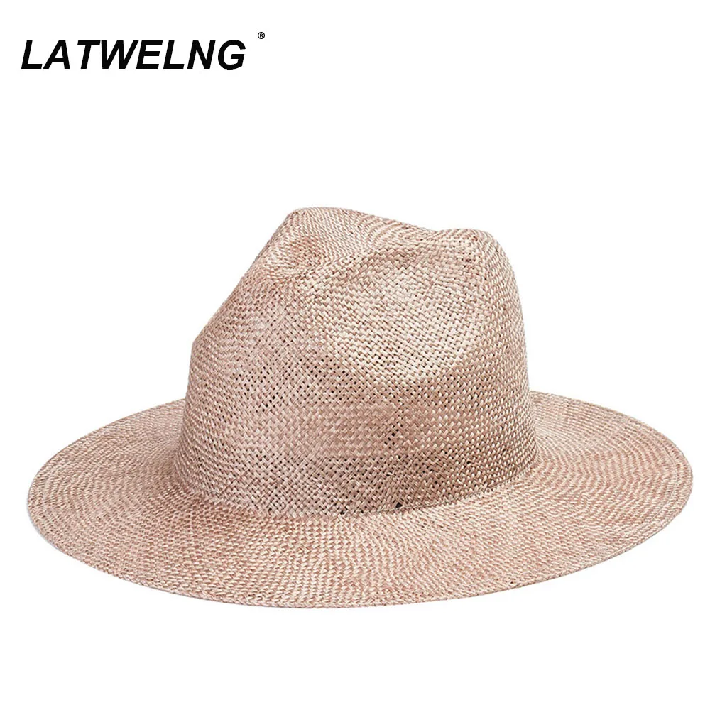 New Narrow Brim Hats For Women Sisal 