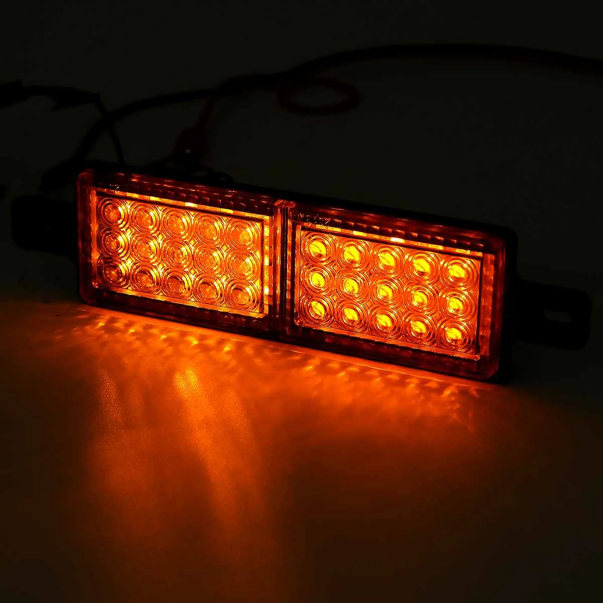 2 шт. 12V грузовик с прицепом быка бар передний бампер 30 светодиодный индикатор светильник