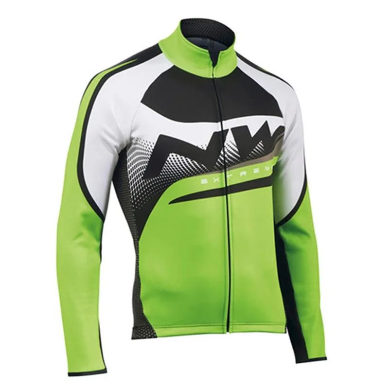8 Northwave Мужской комплект с длинными рукавами Pro Team Bike весна/Осенняя Униформа Ropa Ciclismo дышащий горный велосипедный костюм Одежда для велоспорта - Цвет: 8