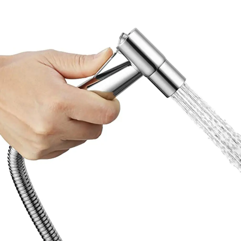 화장실 스프레이 도구 스테인레스 스틸 C 세트 매니 폴드 세트 화장실 분무기 세트 가압 비데 비데 화장실 1 세트포켓 익스텐더