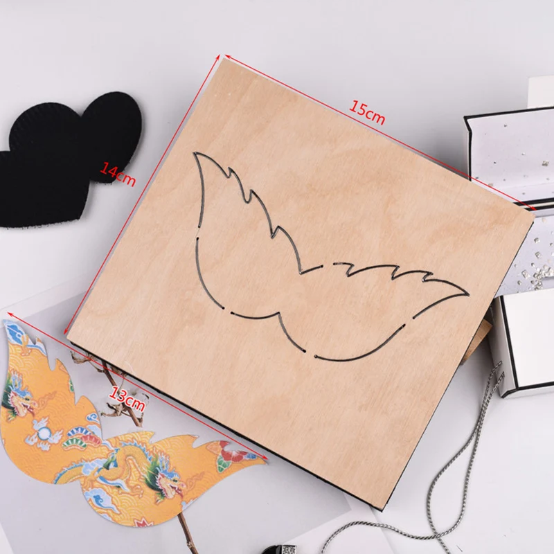 

Wing Bow Die Craft s Cutting Cuts Cutter Wood Knife Mold Scrapbooking 3d For Card Making