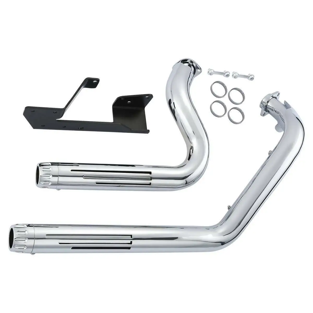 Motorcycle Exhaust Mufflers Pipe Set For Harley Sportster XL1200 XL883