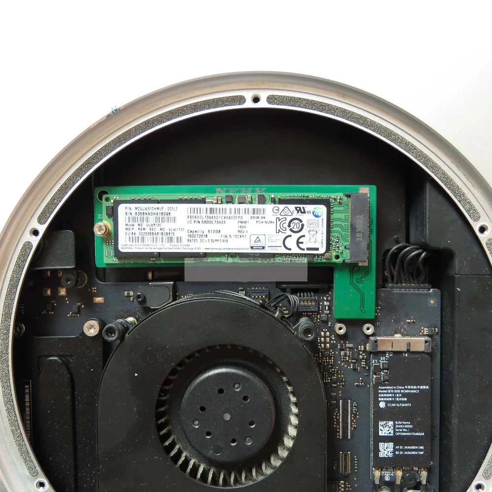 A1347 64 Гб 128 ГБ 256 512 1 ТБ NVMe M.2 NGFF PCIe SSD на позднюю Mac Mini MEGEN2 MEGEM2 MEGEQ2 адаптера конвертирующий адаптер