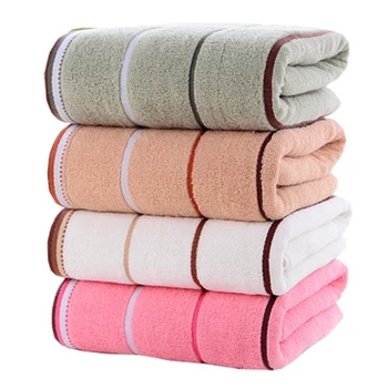 

3pcs Factory Direct Cotton Towel Beauty Face Towel Can Be Customized LOGO Thick Soft Absorbent Adult 100g Combed Cotton Stripe