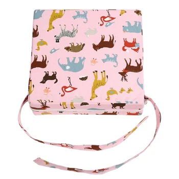 

Chair Increasing Cushion Infant Portable With Strap Zipper Washable Removable Kids Highchair Booster Dining Soft Baby Toddler