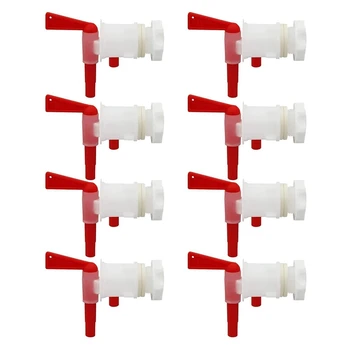 

8 Pcs Beer Brew Bottling Bucket Plastic Spigot,Tap Replacement Spigot,Fermenter Beer Keg Spigot,Wine Making Faucet