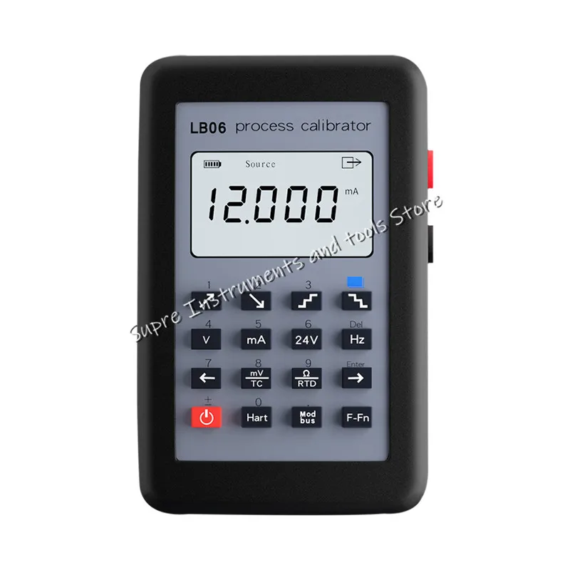 Точный Новый калибратор LB02A цветной ЖК-дисплей с частотой RTD PT100 термопара мВ 0-10 в