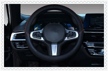 

Advanced car steering wheel cover PU leather M code car accessories 38cm for Lexus IS350 GS430 RX400h RX330 IS250 ES330
