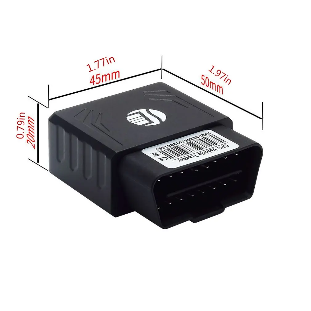 Gps трекер 16Pin Obd Plug& Play Авто Gsm Obd2 отслеживание Gerat Gps локатор Obdii Mit Онлайн программное обеспечение Ios Andriod App
