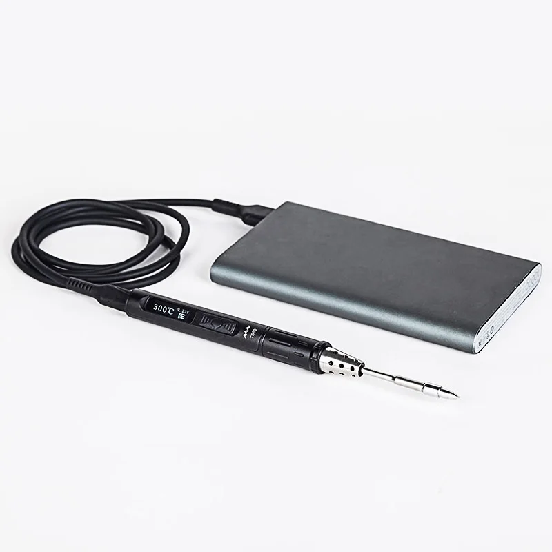 TS80 мини Электрический паяльник Регулируемая температура usb тип-c сварочная наладочная станция для пайки нагревательный Карандаш инструмент для ремонта