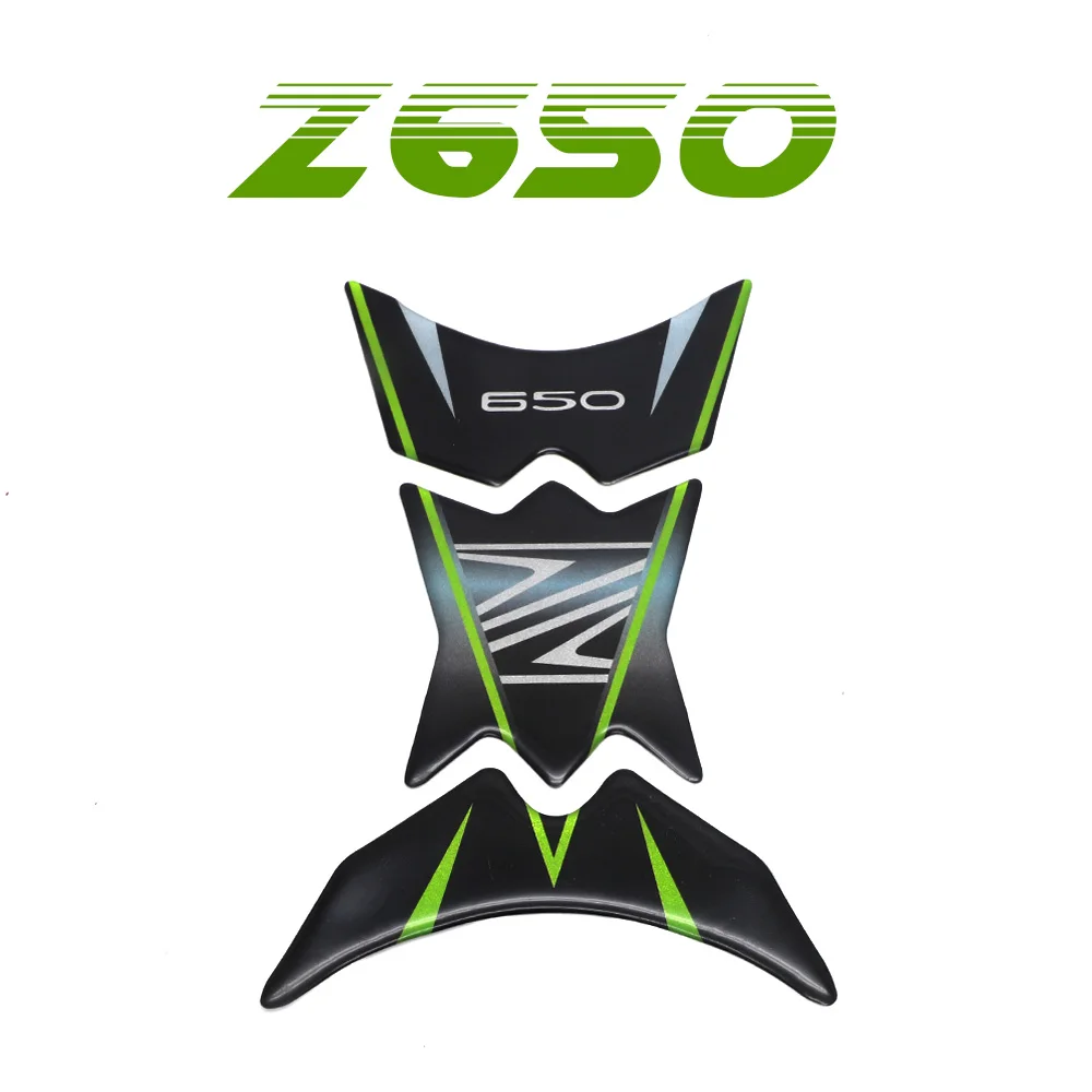 Мото наклейка для Kawasaki Z650 z650 газовая защитная накладка на топливный бак наклейка рыбья кость 3D наклейка для мотоцикла s Z650 наклейка высокого качества
