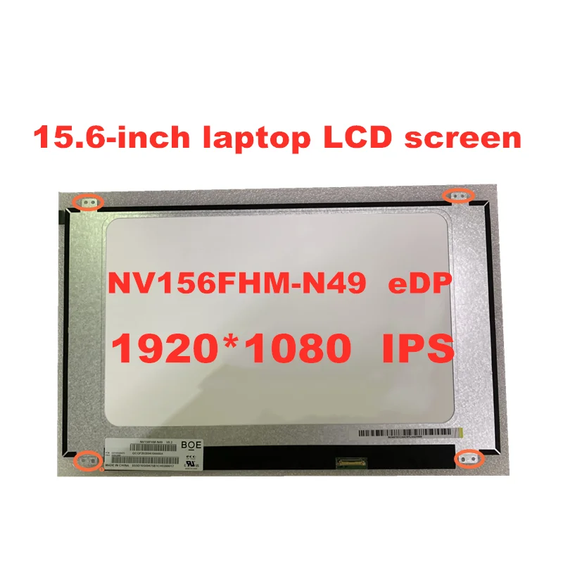 Оригинальный ЖК-экран IPS NV156FHM-N49 V8.0 NV156FHM N49 V8.2 матрица ЖК-экрана 15 6 дюйма