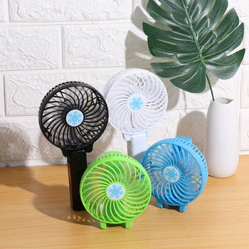 

1 PC Mini Portable Hand-held Desk Fan Air Cooler Operated Notebook Laptop USB Rechargeable Foldable Fans Desk Sets