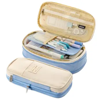 

Pencil Case Holder Pen Organizer Large Stationery Storage Pouch School Supplies