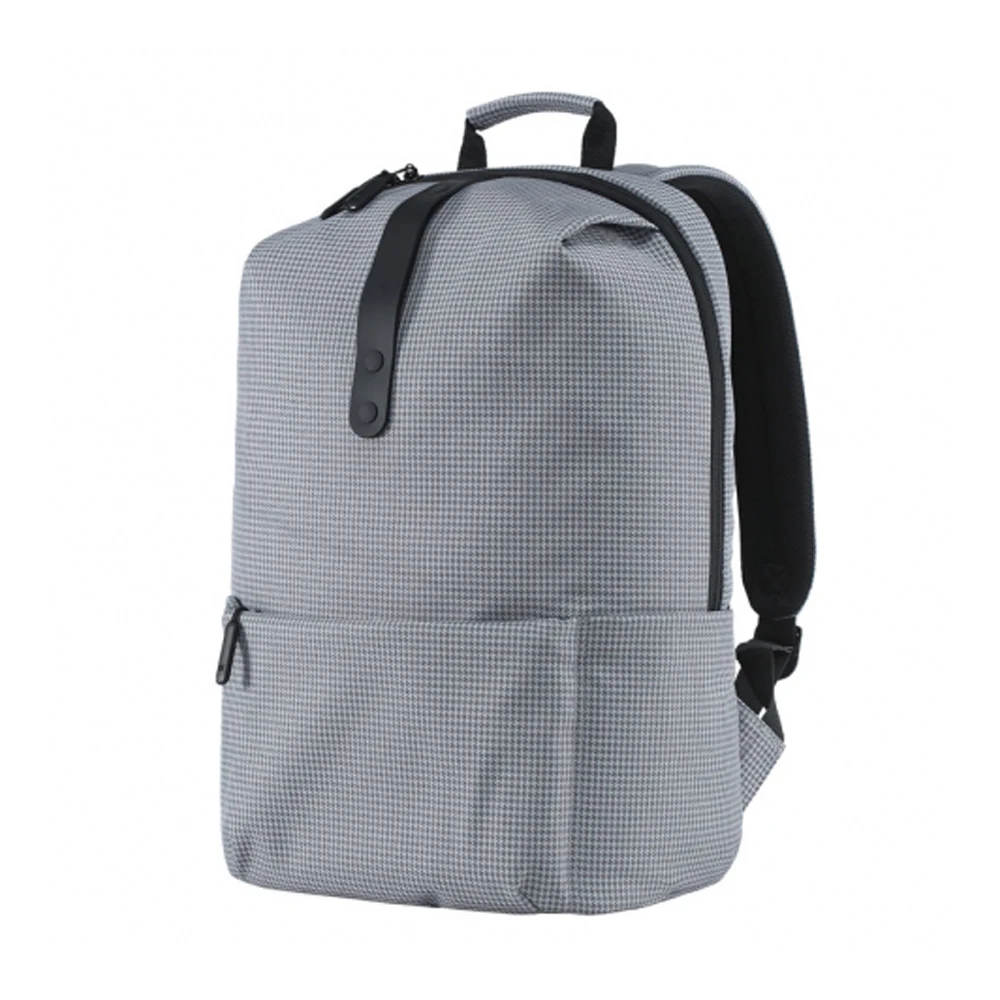 Оригинальная водонепроницаемая сумка для ноутбука Xiaomi, 15,6 дюймов, 20л, полиэстер, молодежный рюкзак для отдыха, 20 кг - Цвет: gray 15.6 inch
