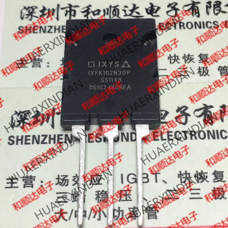 

10PCS/LOT New and original IXFK102N30P TO-264 300V 102A