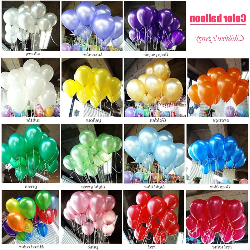 

New Hot 12 Inch 2.8 g Pearl Latex Round Balloon Christmas Day Party Wedding Celebration Wedding Room Decoration Wholesale Globo